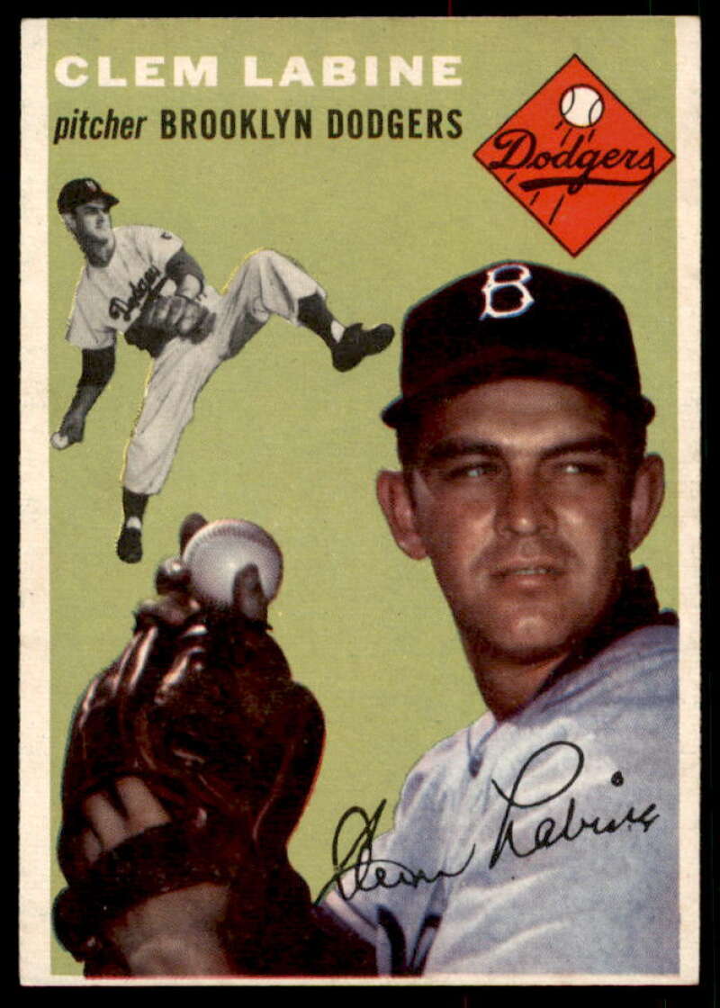 Clem Labine Card 1954 Topps #121  Image 1