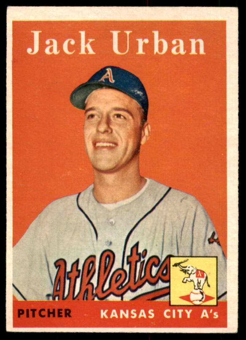Jack Urban Rookie Card 1958 Topps #367  Image 1