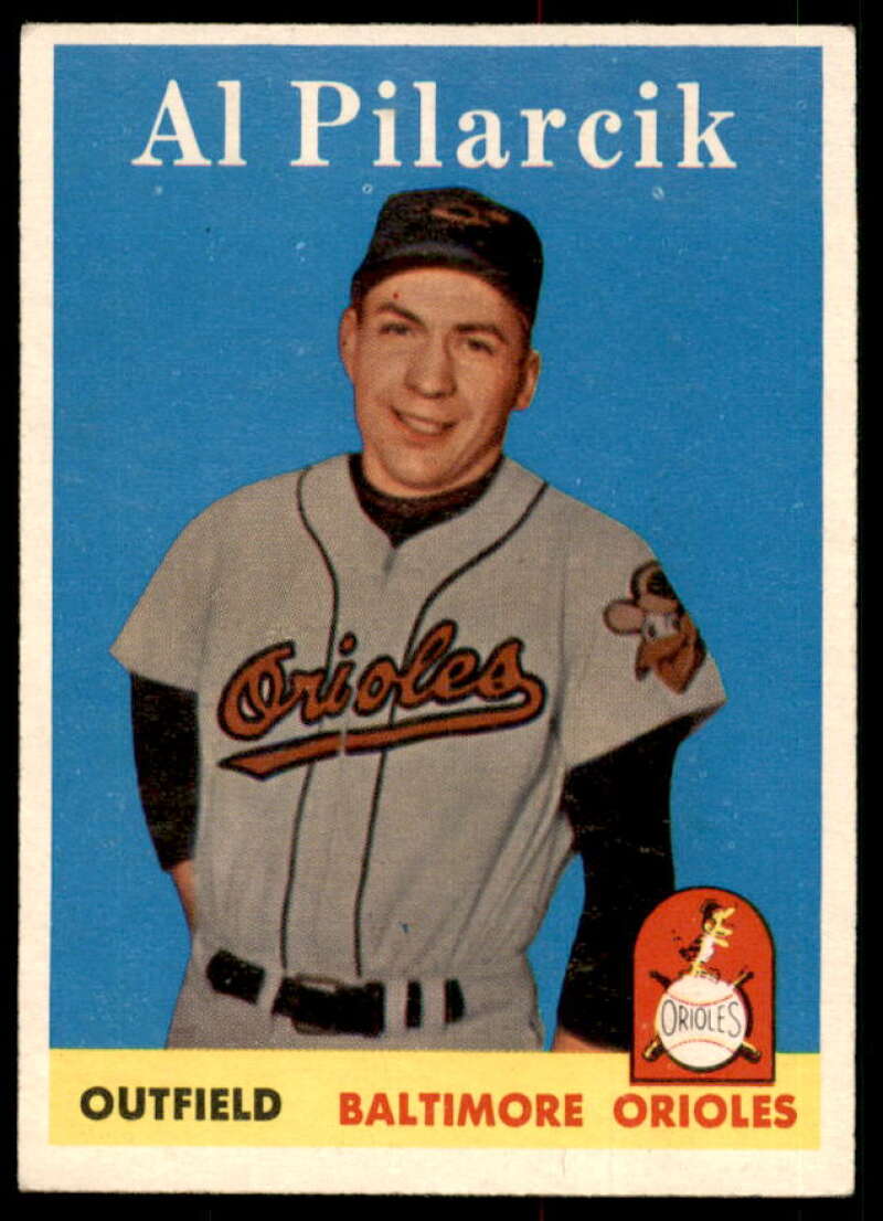 Al Pilarcik Card 1958 Topps #259  Image 1