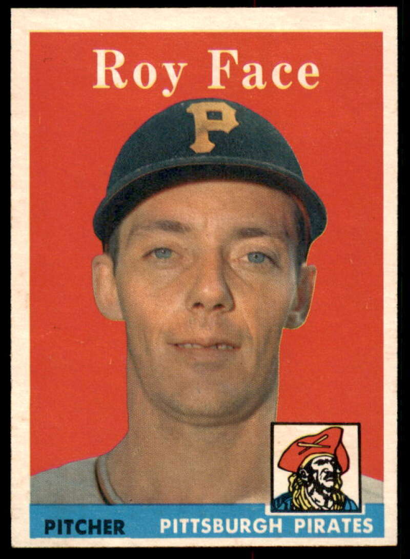 Roy Face Card 1958 Topps #74  Image 1