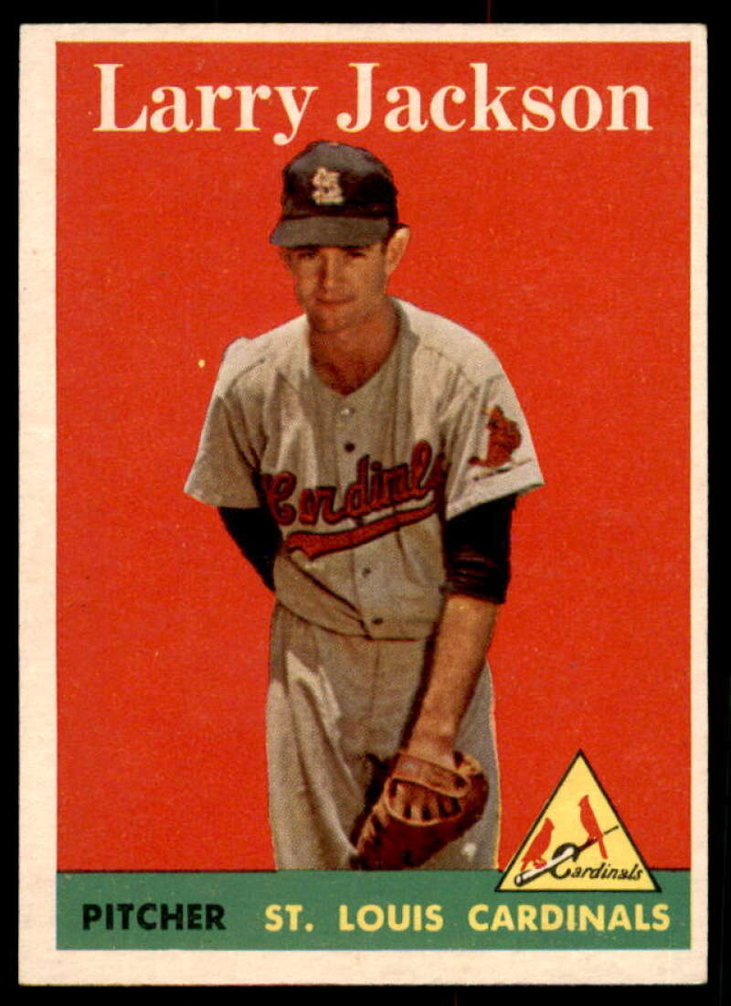 Larry Jackson Card 1958 Topps #97A  Image 1