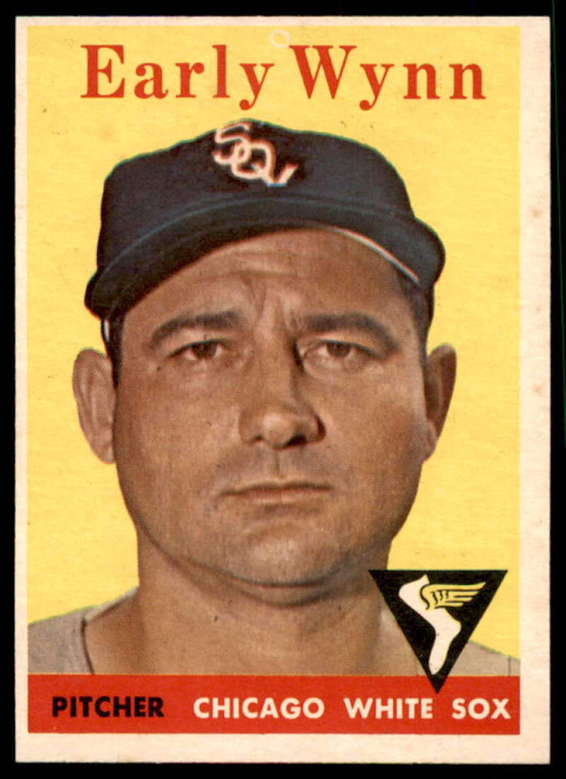 Early Wynn Card 1958 Topps #100A  Image 1
