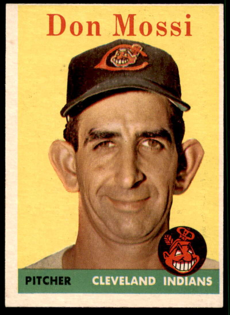 Don Mossi Card 1958 Topps #35A  Image 1