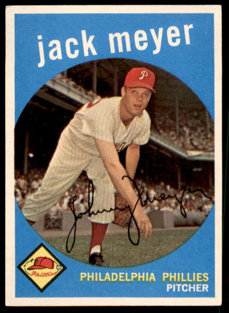 Jack Meyer GB Card 1959 Topps #269A  Image 1