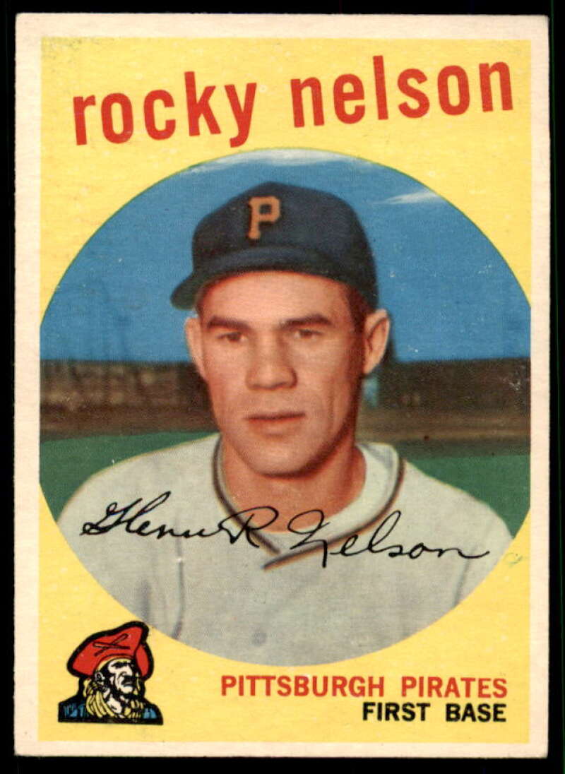 Rocky Nelson Card 1959 Topps #446  Image 1