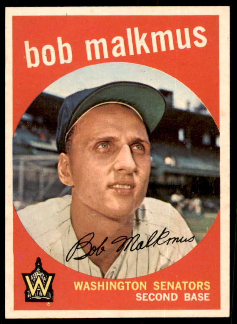 Bob Malkmus Card 1959 Topps #151  Image 1
