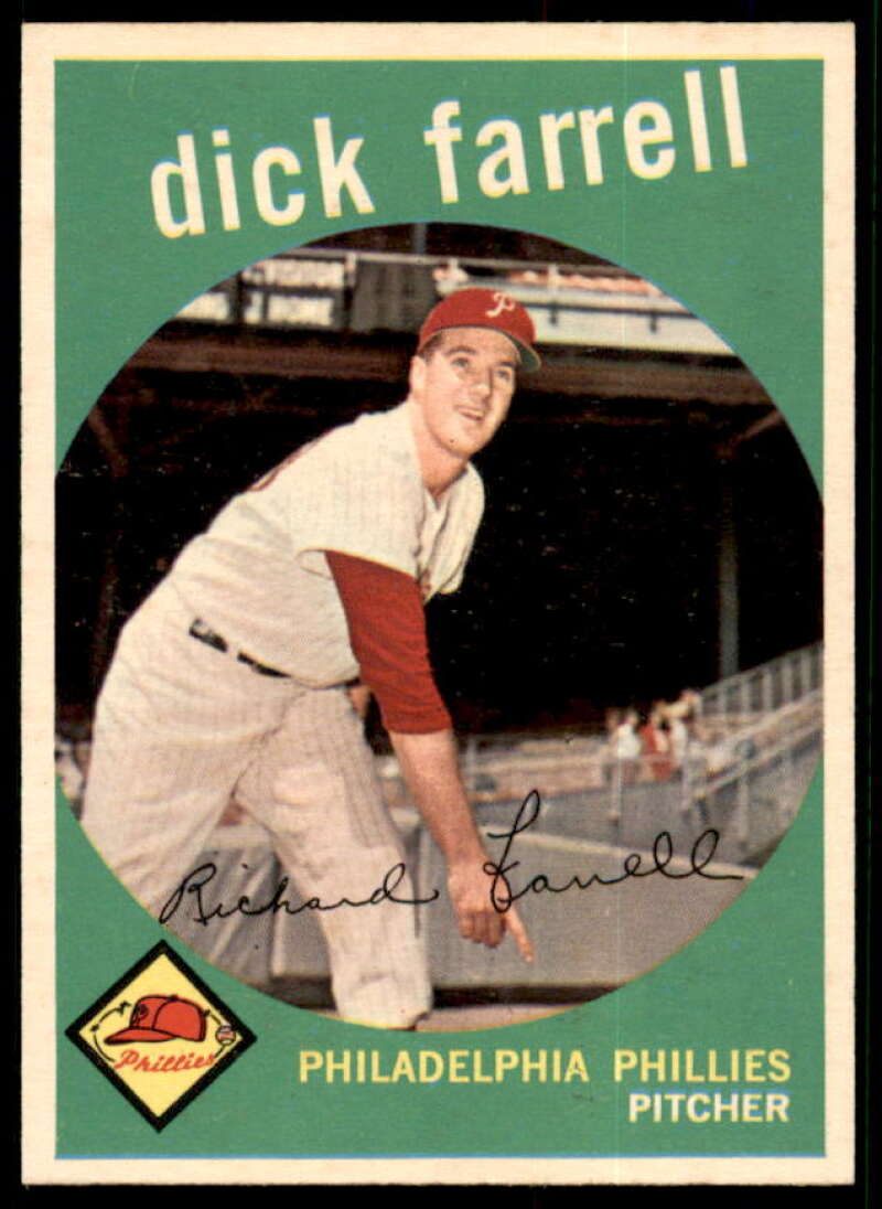 Dick Farrell Card 1959 Topps #175  Image 1