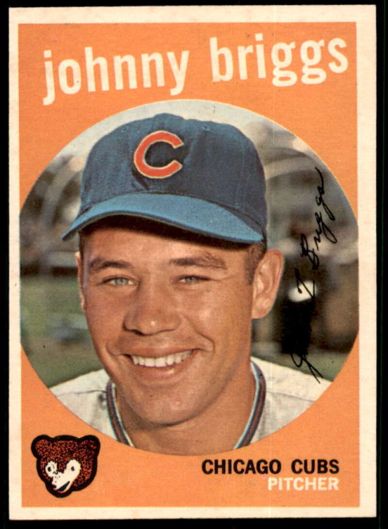 John Briggs Rookie Card 1959 Topps #177  Image 1