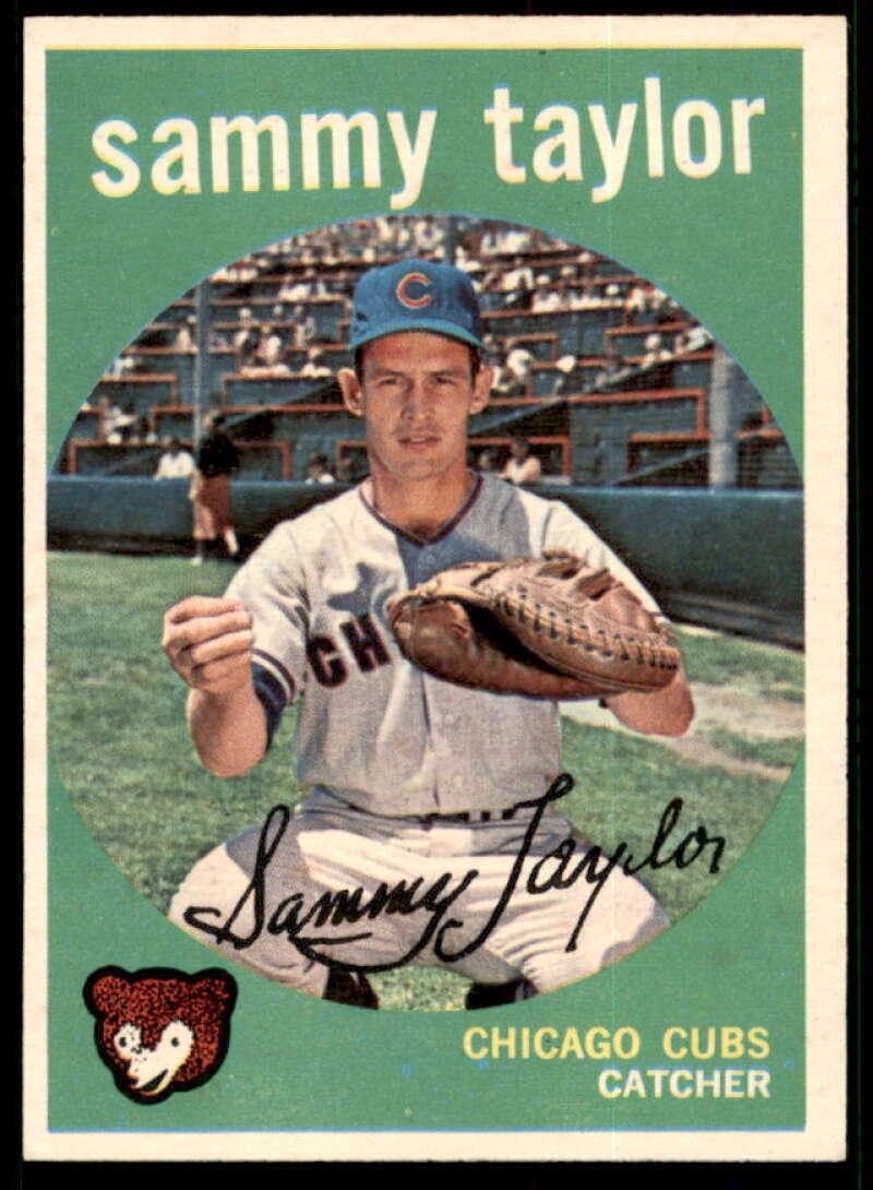 Sammy Taylor Card 1959 Topps #193  Image 1