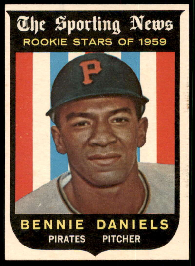 Bennie Daniels RS Rookie Card 1959 Topps #122  Image 1
