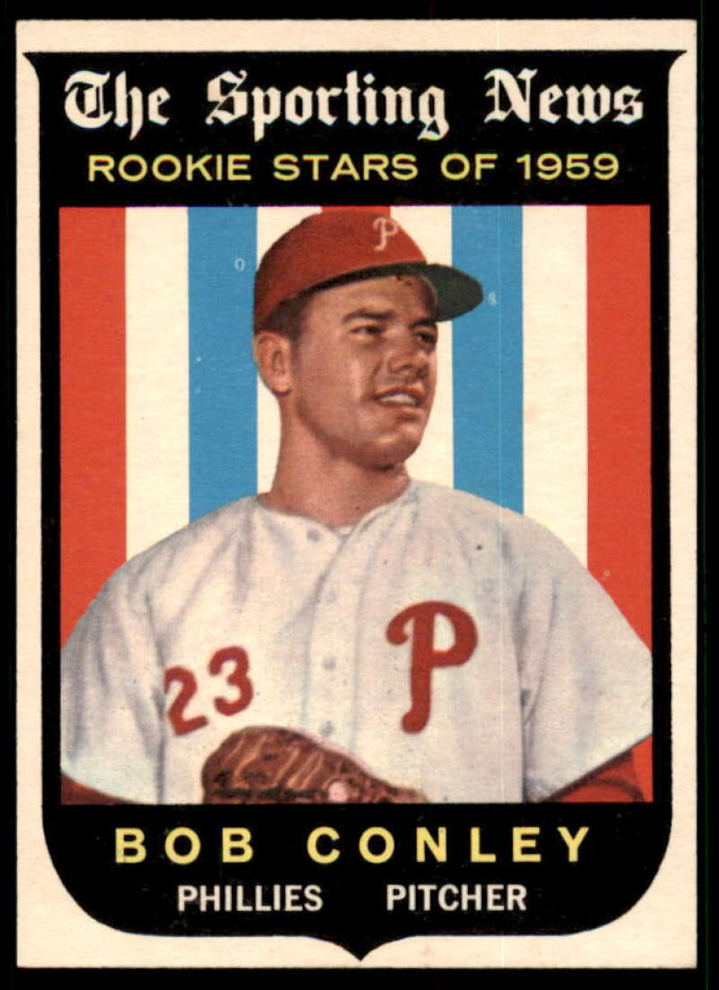 Bob Conley RS Rookie Card 1959 Topps #121  Image 1