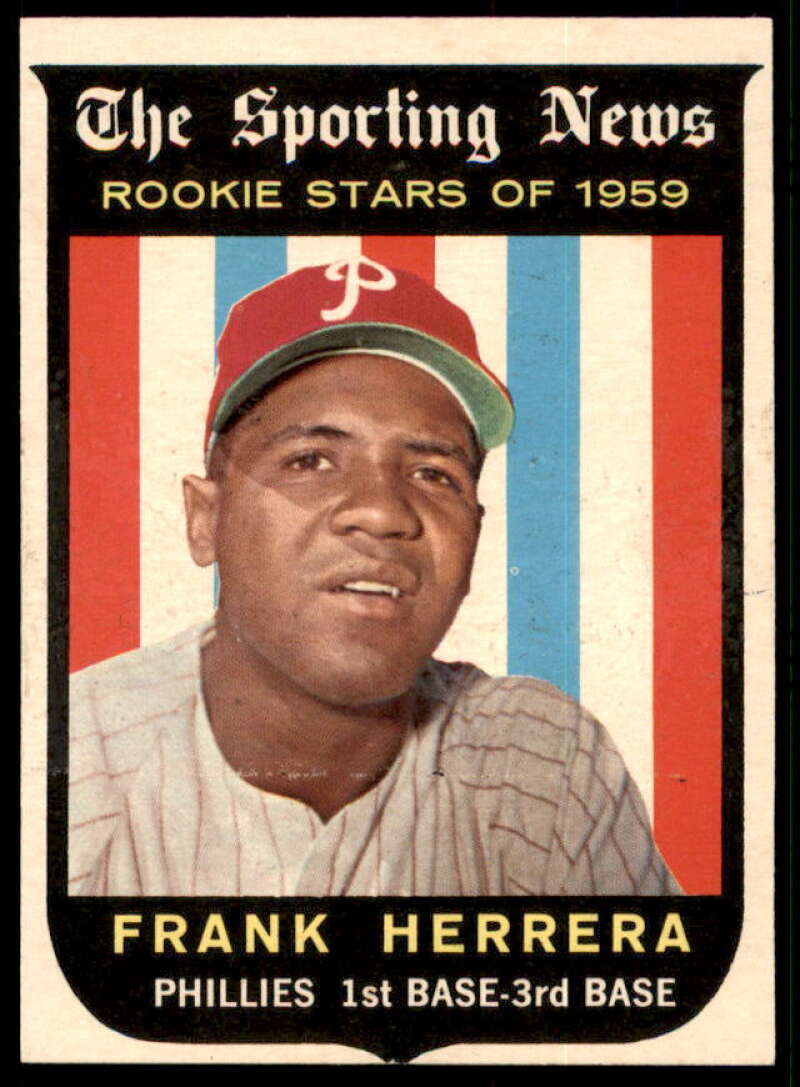Frank Herrera RS Rookie Card 1959 Topps #129  Image 1