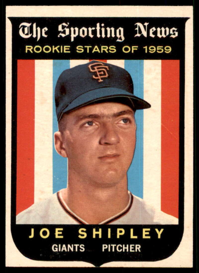 Joe Shipley RS Rookie Card 1959 Topps #141  Image 1