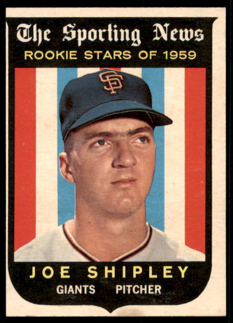 Joe Shipley RS Rookie Card 1959 Topps #141  Image 1