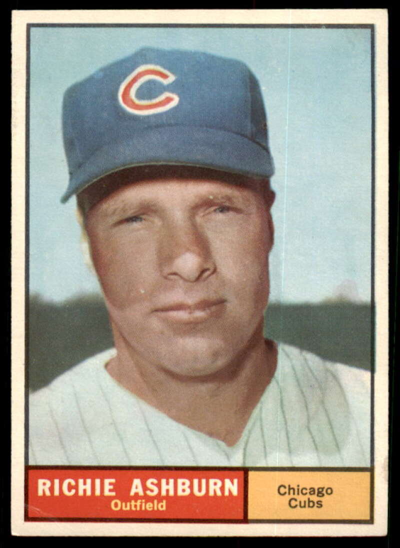 Richie Ashburn (look) Card 1961 Topps #88  Image 1