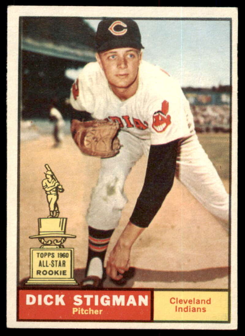 Dick Stigman Card 1961 Topps #77  Image 1