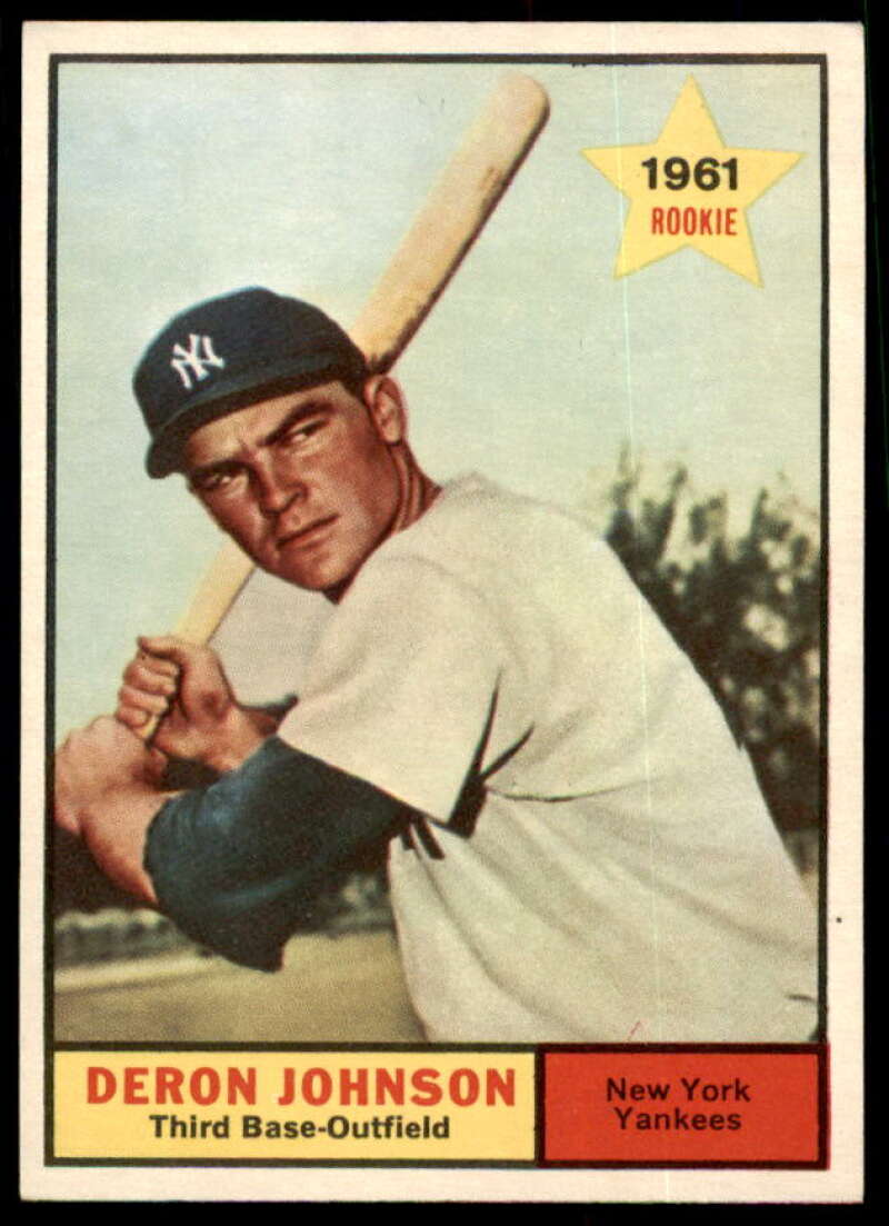 Deron Johnson Card 1961 Topps #68  Image 1
