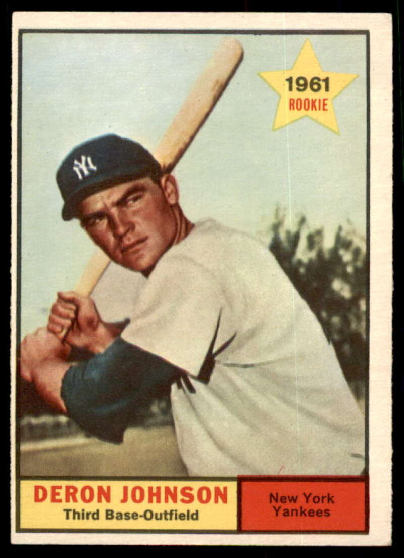 Deron Johnson Card 1961 Topps #68  Image 1