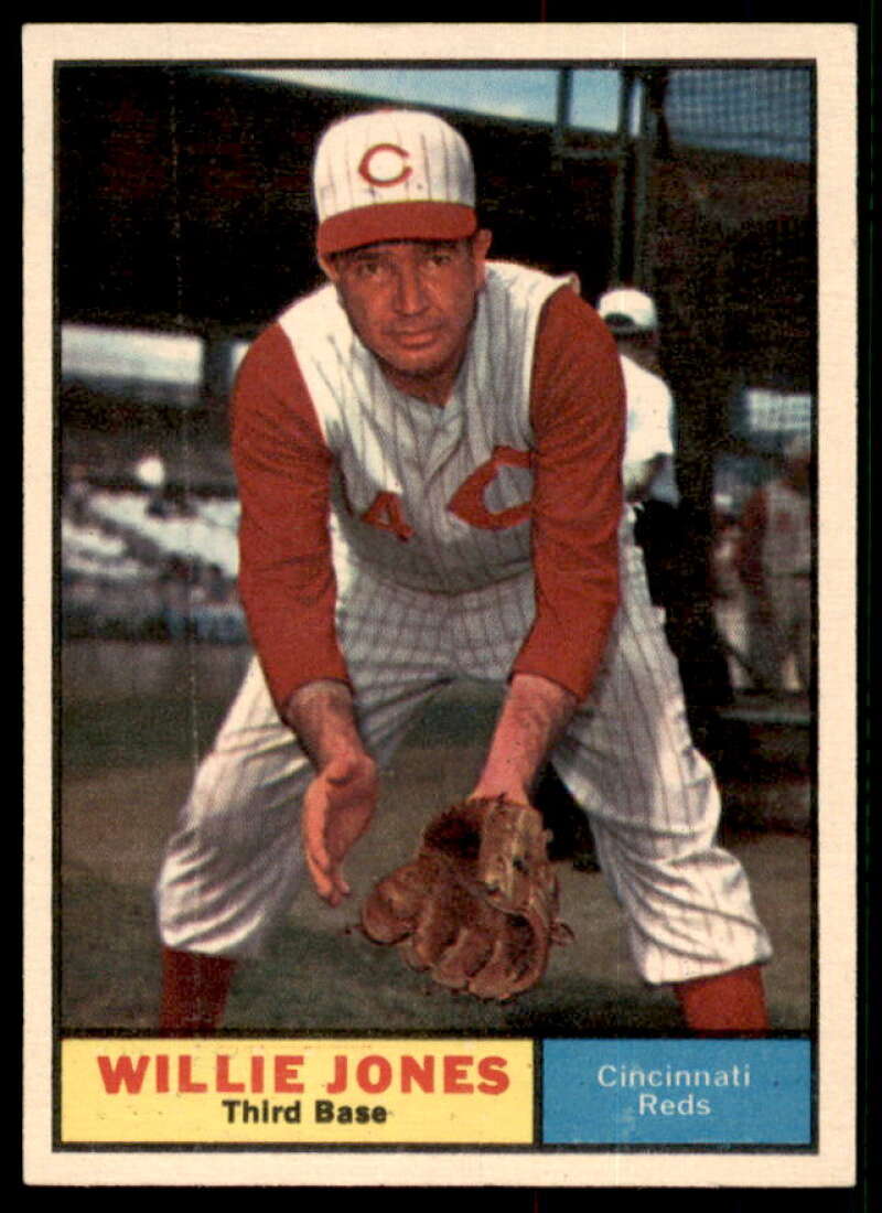 Willie Jones Card 1961 Topps #497  Image 1