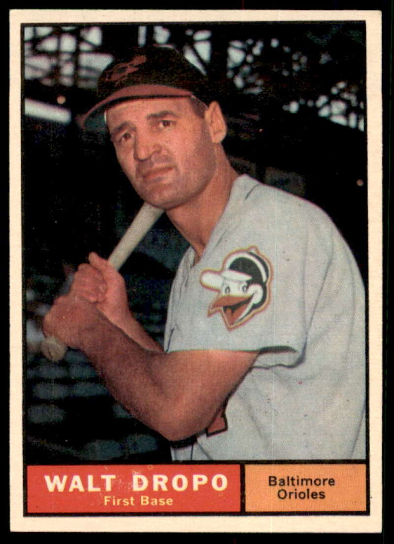 Walt Dropo Card 1961 Topps #489  Image 1