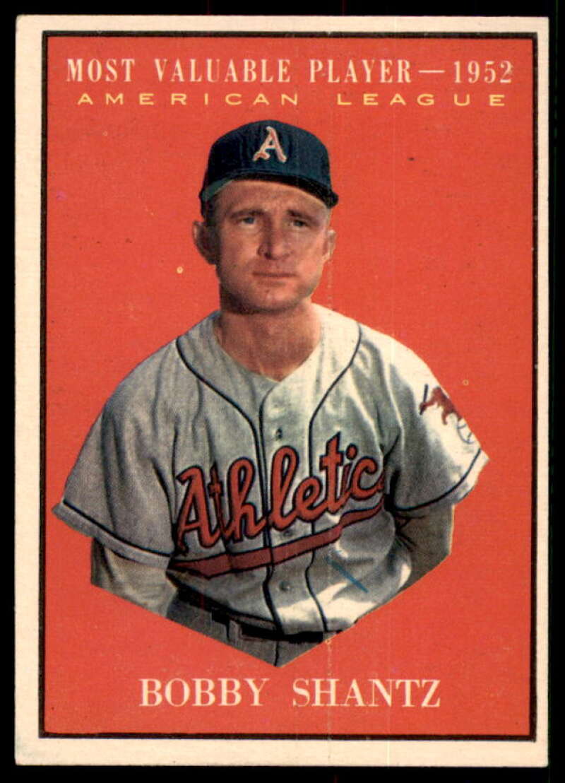 Bob Shantz MVP Card 1961 Topps #473  Image 1
