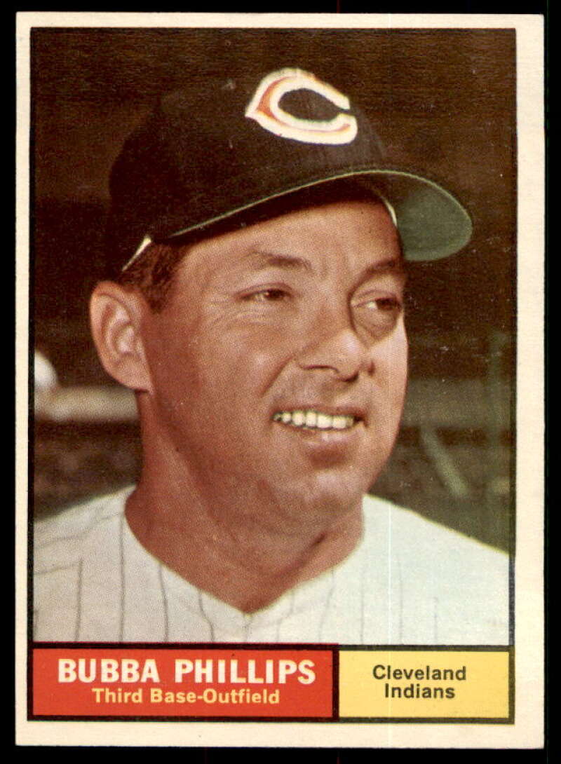 Bubba Phillips Card 1961 Topps #101  Image 1