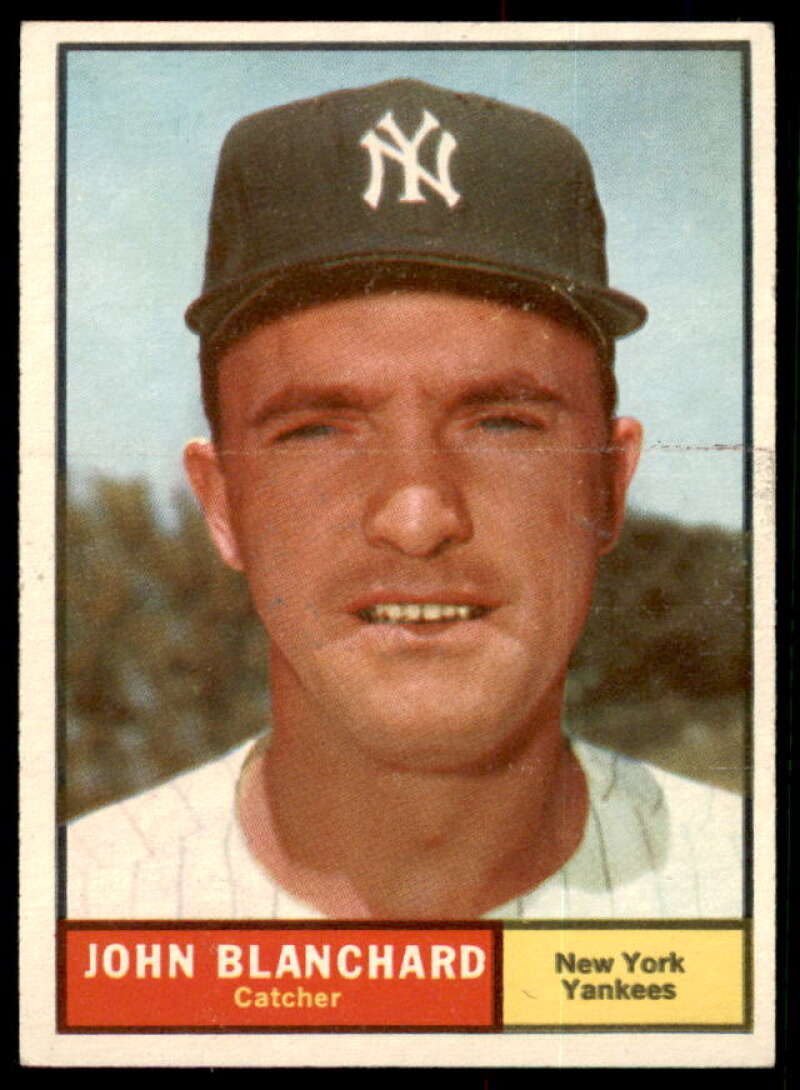 John Blanchard Card 1961 Topps #104  Image 1