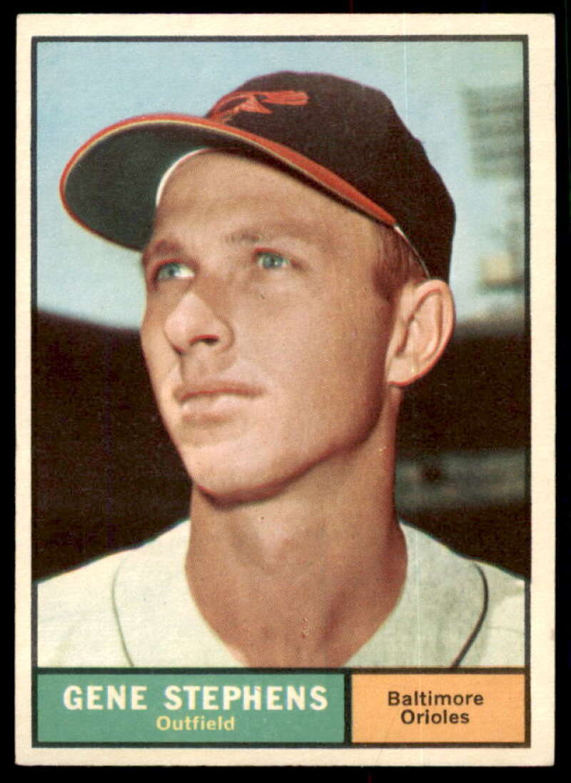 Gene Stephens Card 1961 Topps #102  Image 1