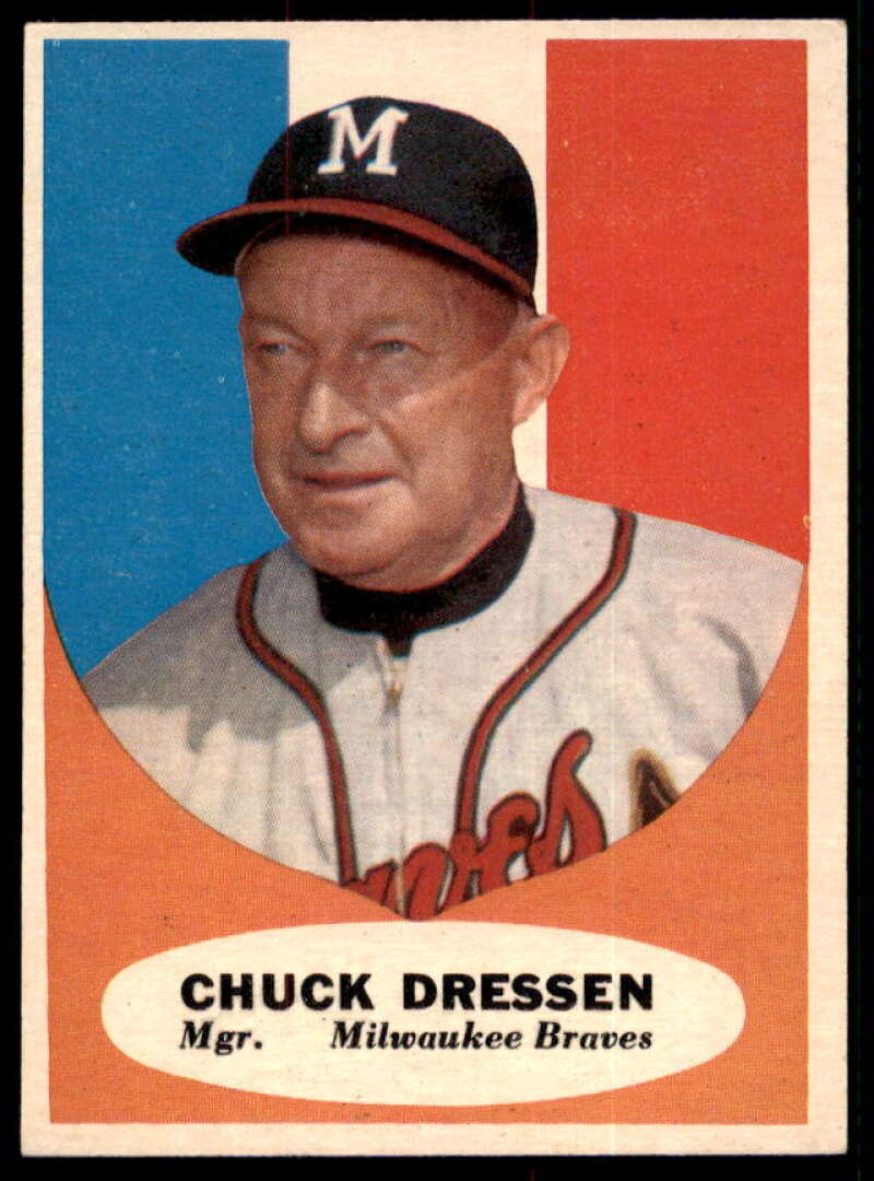 Chuck Dressen MG Card 1961 Topps #137  Image 1