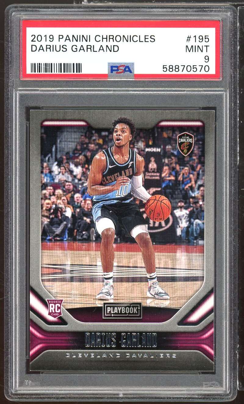 Darius Garland Rookie Card 2019-20 Panini Chronicles #195 PSA 9 Image 1