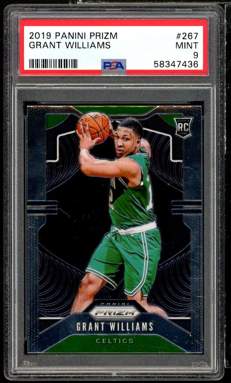 Grant Williams Rookie Card 2019-20 Panini Prizm #267 PSA 9 Image 1