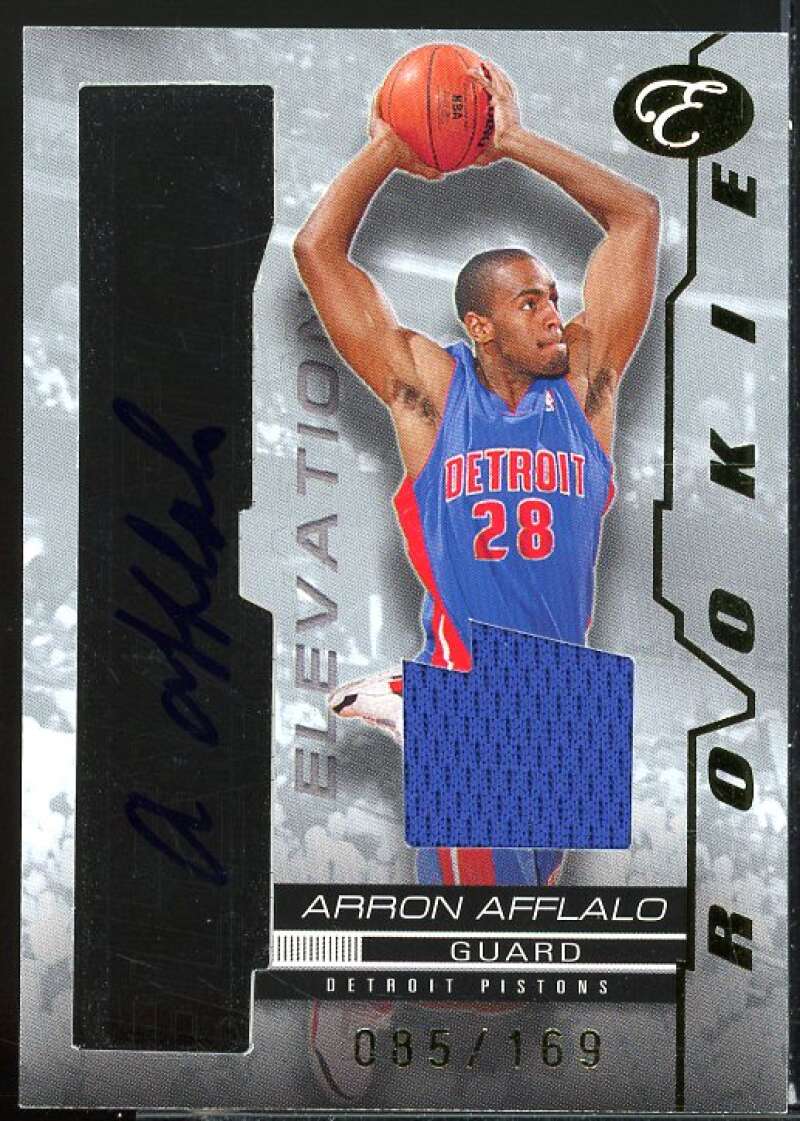 Arron Afflalo Card 2007-08 Bowman Elevation Rookie Writings Relics #RWAA  Image 1