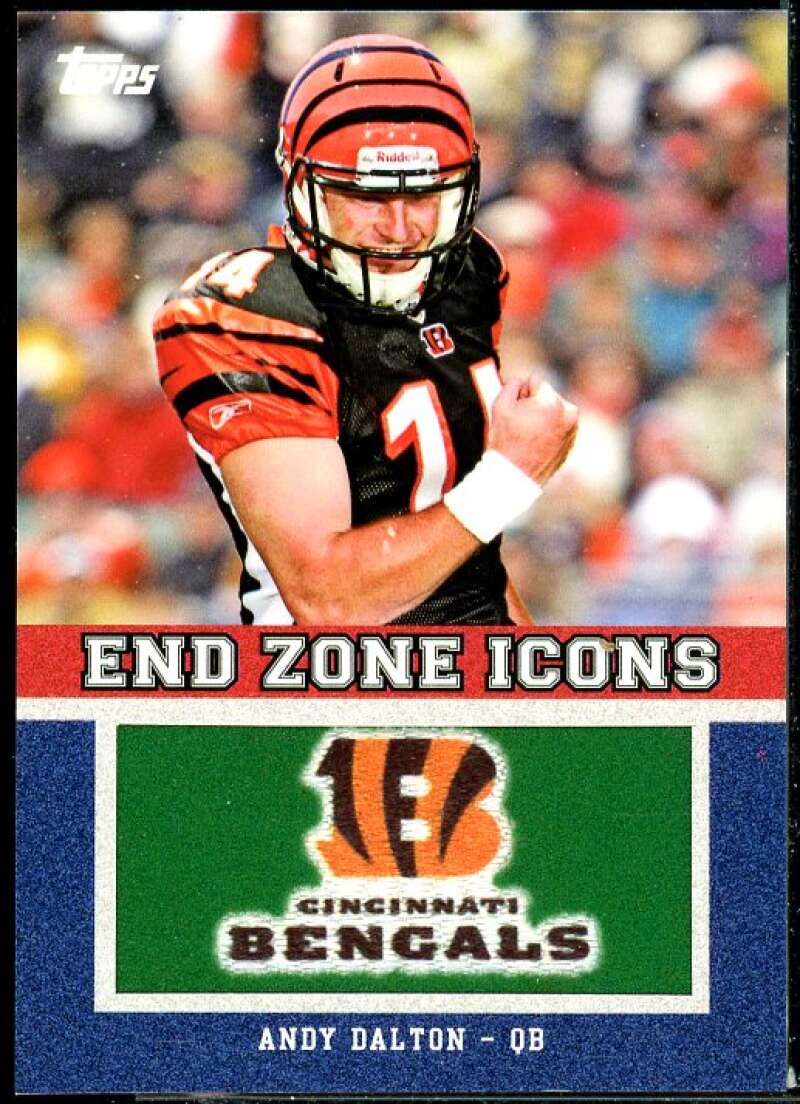 Andy Dalton Rookie Card 2011 Topps End Zone Icons Patches #81  Image 1