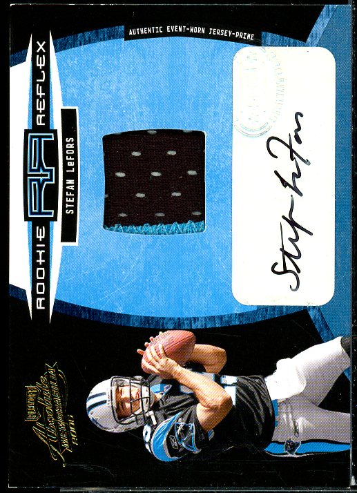 Stefan LeFors RC 2005 Absolute Memorabilia Rookie Reflex Jersey Autographs #17  Image 1