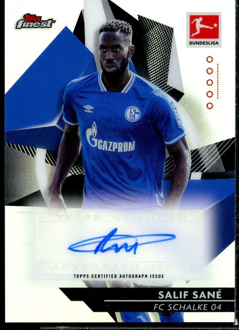 Salif Sane AU Card 2020-21 Finest Bundesliga Refractors #88  Image 1