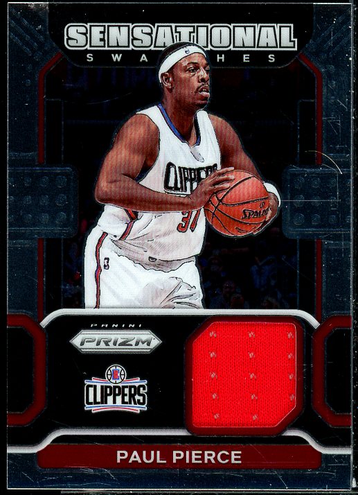 Paul Pierce Card 2021-22 Panini Prizm Sensational Swatches #52  Image 1