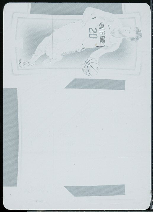 Nicolo Melli RC 2019 Panini National Treasures Rookie Patch Autograph Logoman #135  Image 1