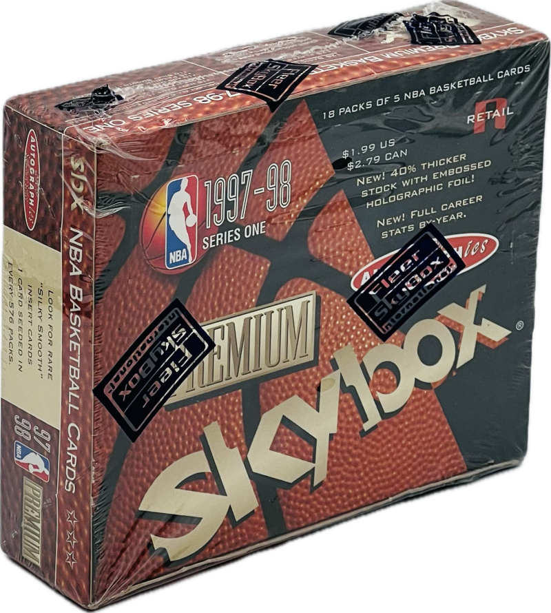 1997-98 Fleer Skybox Series One Basketball Retail Box Image 1