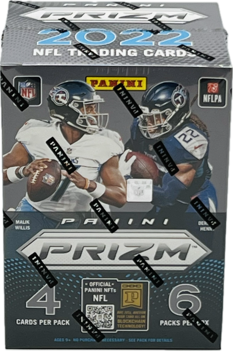 2022 Panini Prizm Football 6-Pack Blaster Box (Red, White, & Blue Prizms!) Image 1