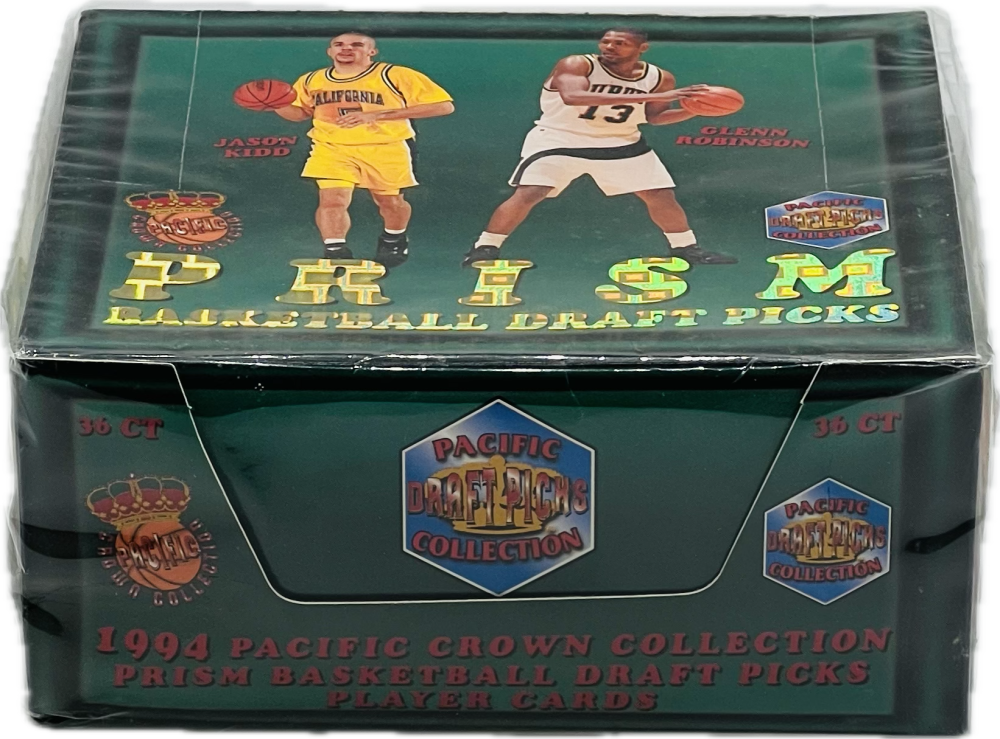 1994 Pacific Crown Prism Draft Picks Basketball Box Image 1
