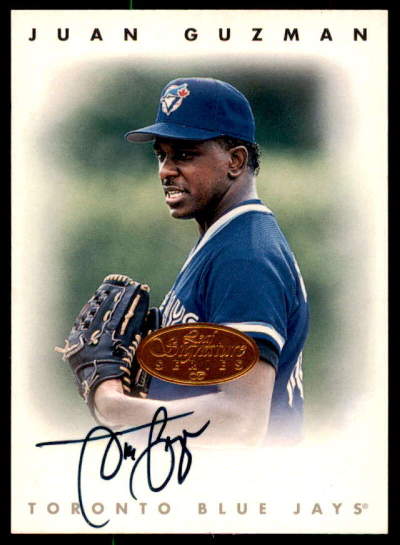 Juan Guzman Card 1996 Leaf Signature Autographs #88  Image 1