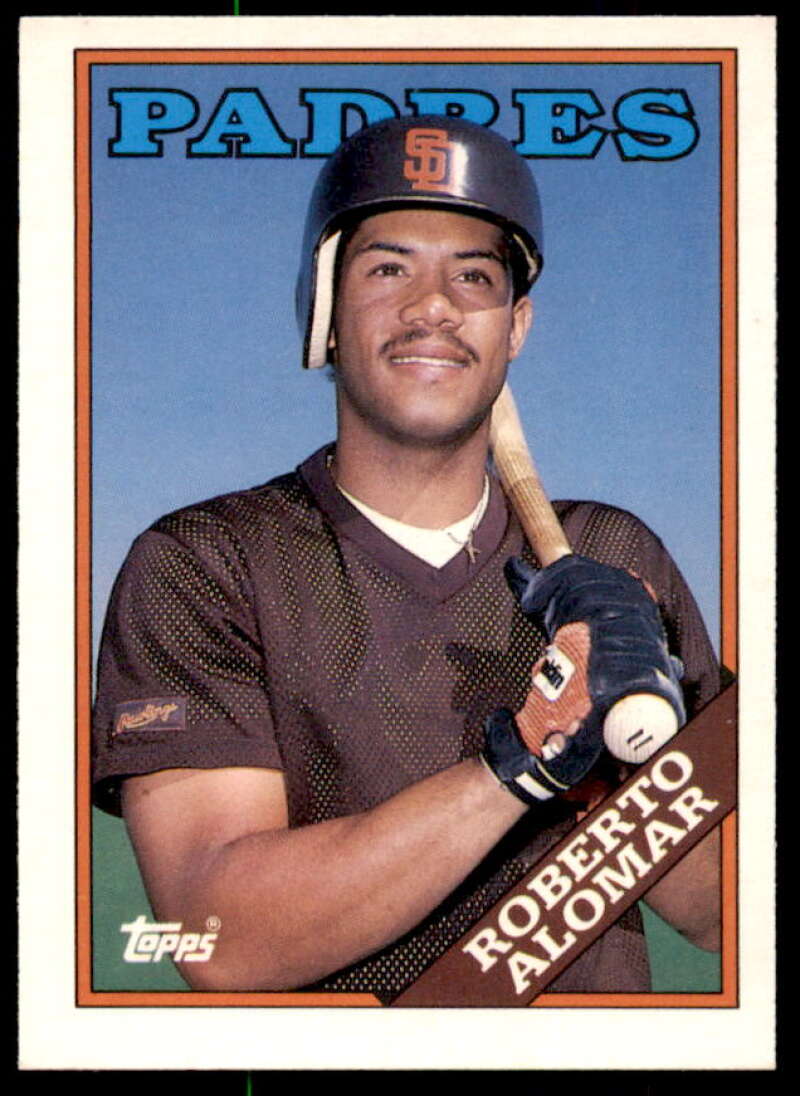 Roberto Alomar XRC Rookie Card 1988 Topps Traded #4T  Image 1