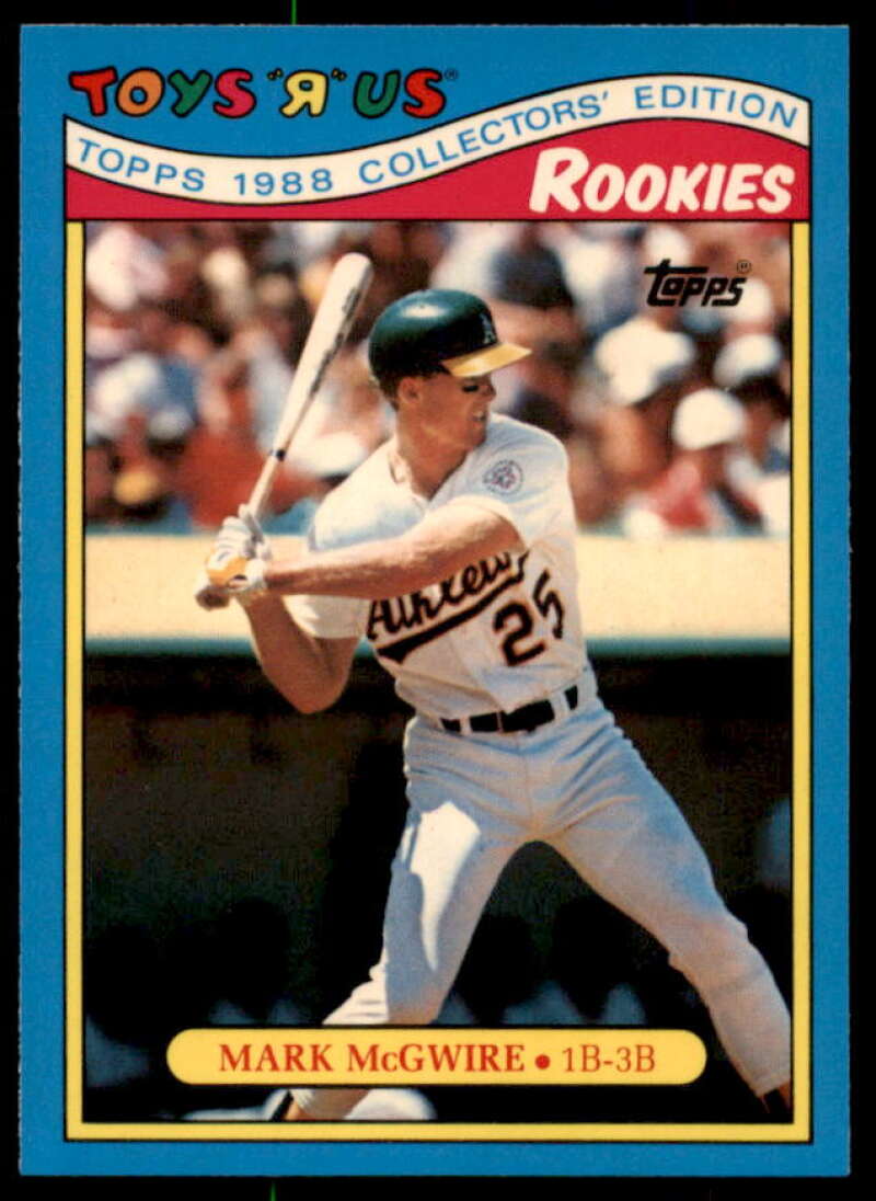 Mark McGwire Card 1988 Toys'R'Us Rookies #19  Image 1