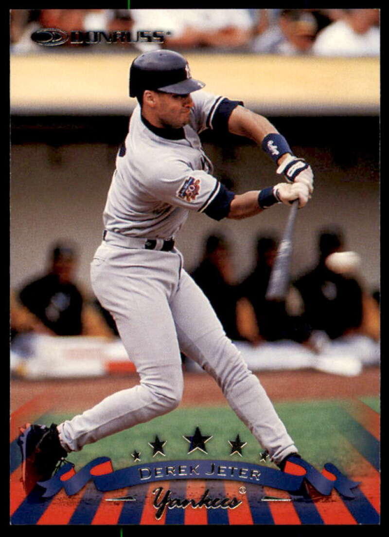 Derek Jeter Card 1998 Donruss #100  Image 1