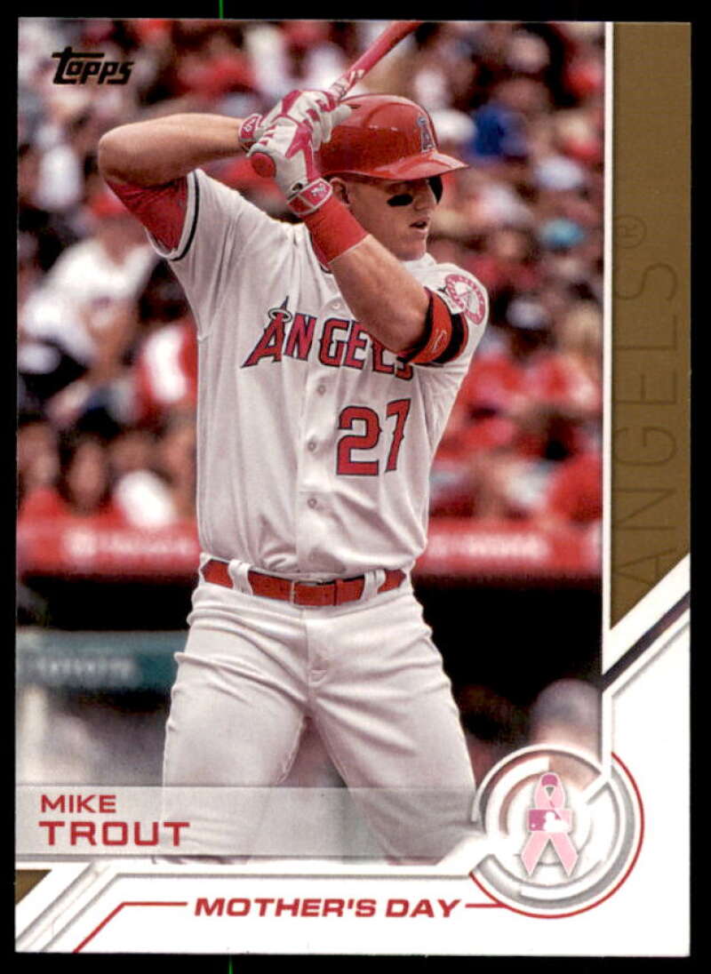 Mike Trout Card 2017 Topps Salute #S25  Image 1