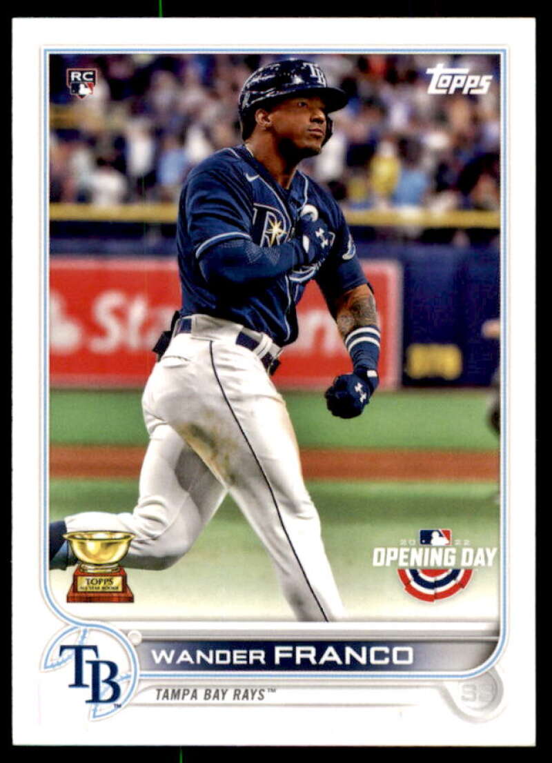 Wander Franco Rookie Card 2022 Topps Opening Day #208  Image 1