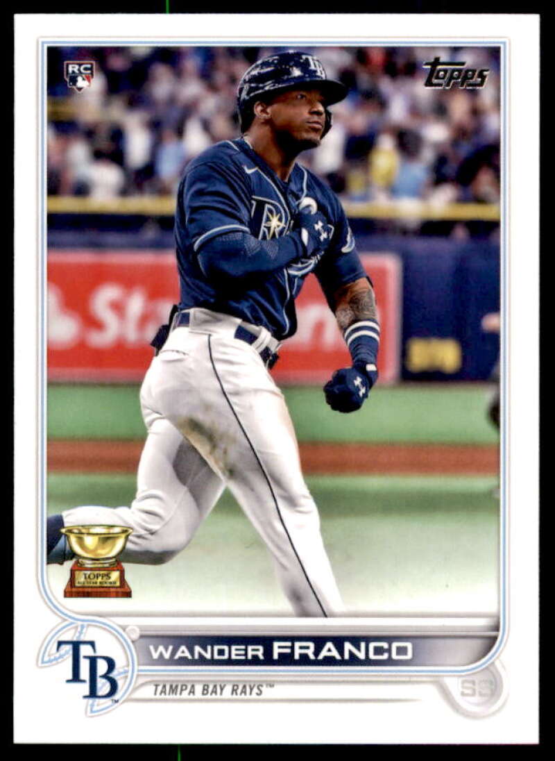 Wander Franco Rookie Card 2022 Topps #215  Image 1