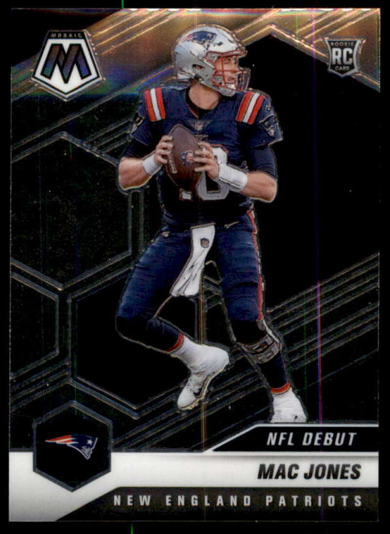 Mac Jones DEB Rookie Card 2021 Panini Mosaic #245  Image 1