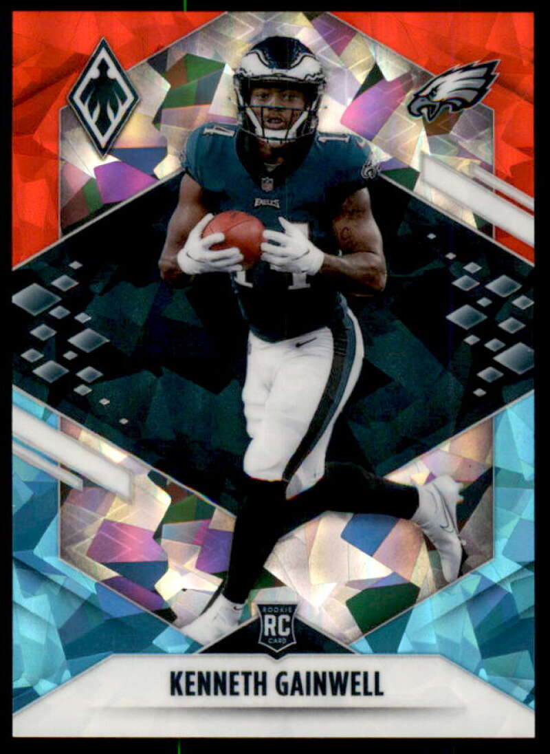 Kenneth Gainwell Rookie Card 2021 Panini Phoenix Fire and Ice #139  Image 1