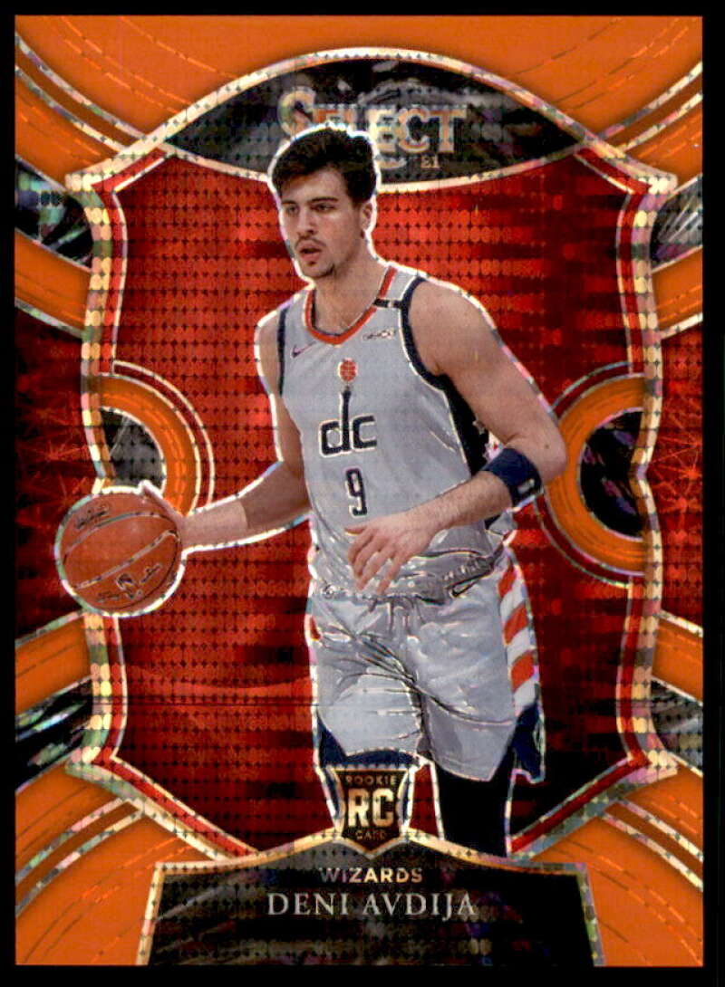 Deni Avdija Rookie Card 2020-21 Select Prizms Disco #69  Image 1